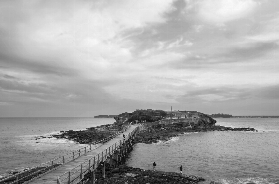 Pantai lanskap laut pesisir