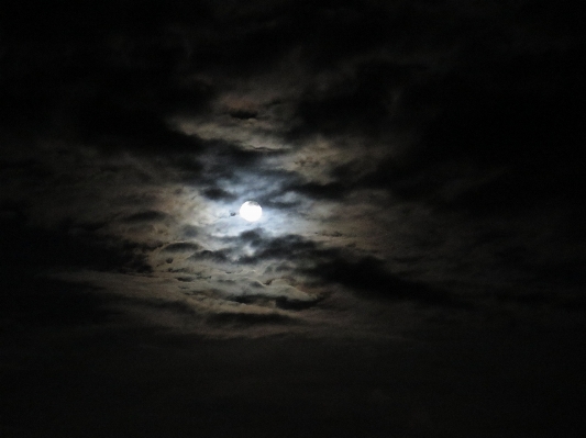 Light cloud sky night Photo