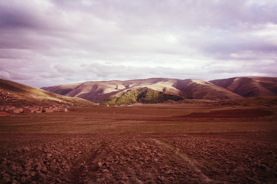 Paisaje naturaleza horizonte desierto
