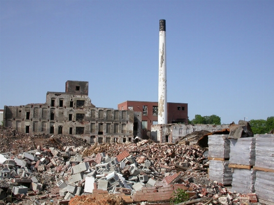 Grungy building monument desolate Photo