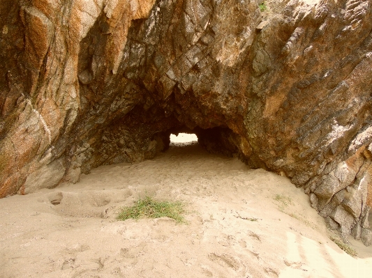 Beach coast nature hole Photo