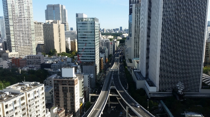 Architecture road skyline traffic Photo