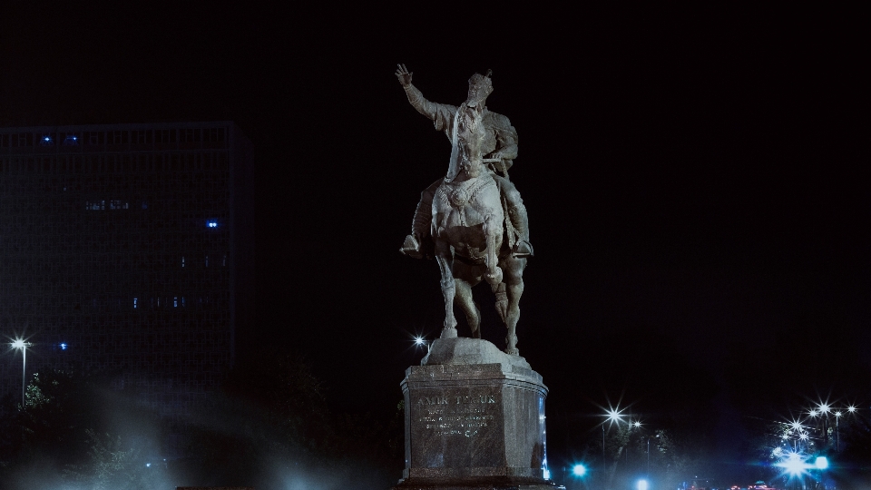 Gece şehir anıt fotoğraf