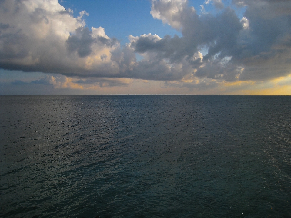 Mar costa oceano horizonte