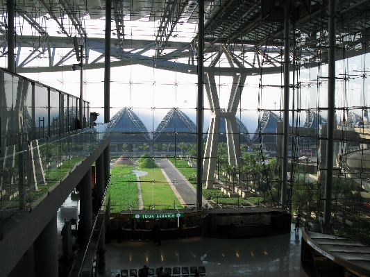 Airport reflection high stadium Photo