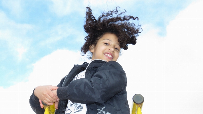 Person play youth amusement park Photo