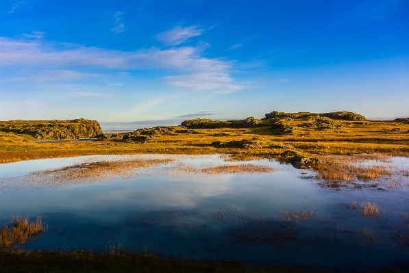 Landscape sea nature horizon Photo