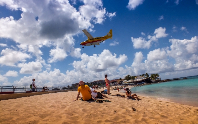 Beach sea coast airport Photo