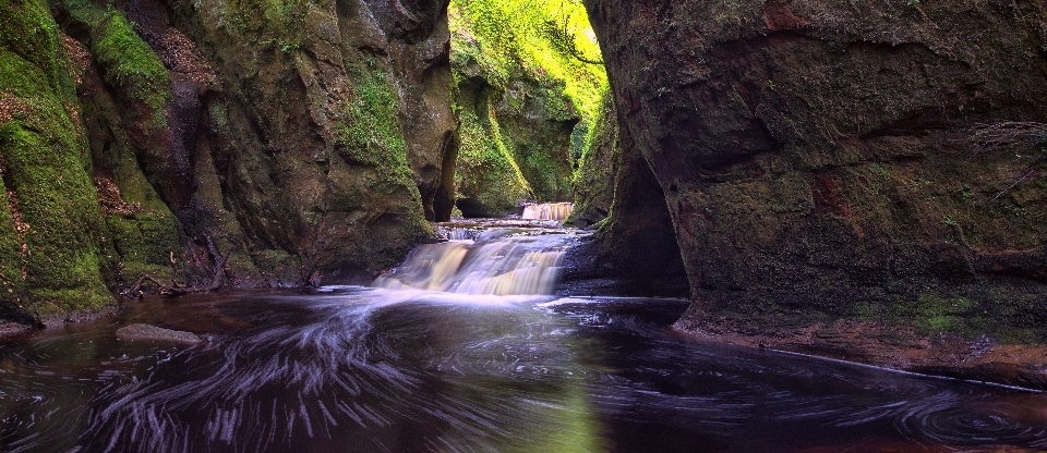 Natura foresta cascata selvaggia
