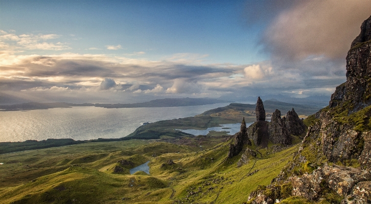 Landscape sea coast nature Photo