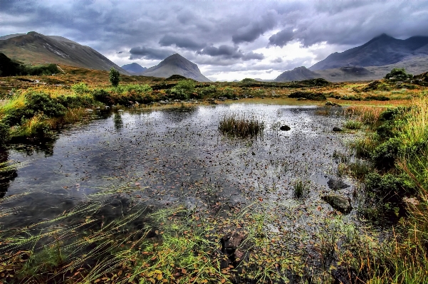 Foto Paisaje naturaleza desierto
 montaña