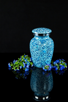 Flower glass home vase Photo