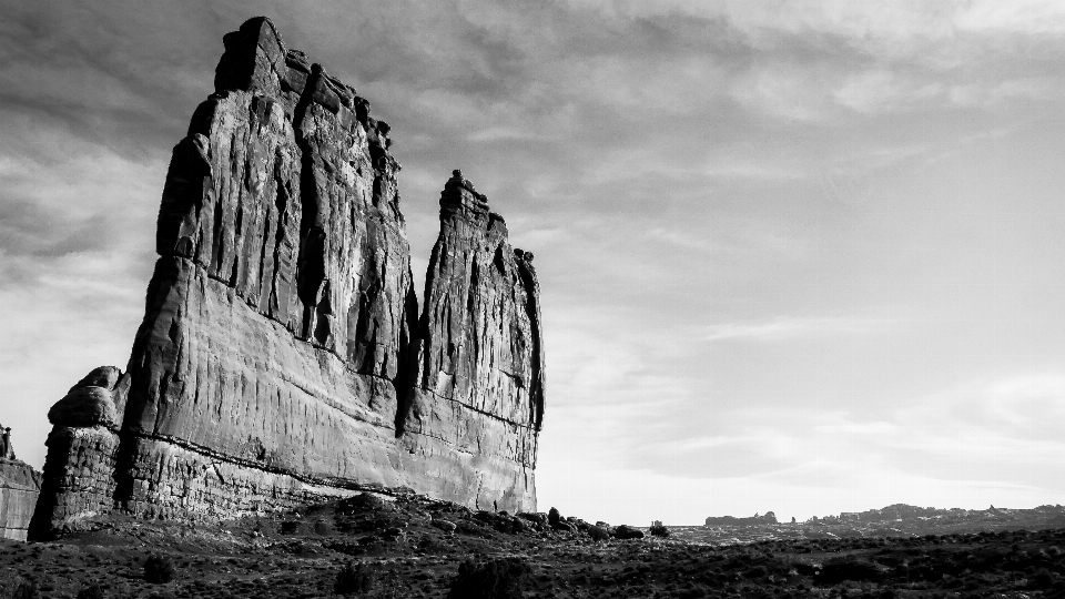 Paisagem natureza areia rock