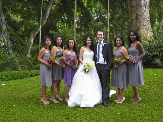 Woman flower hawaii wedding Photo