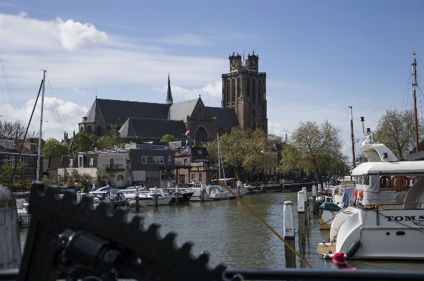 Zdjęcie Morze na wolnym powietrzu dock architektura