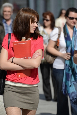 People girl woman street Photo