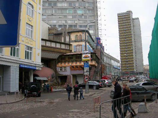 Pedestrian architecture road street Photo