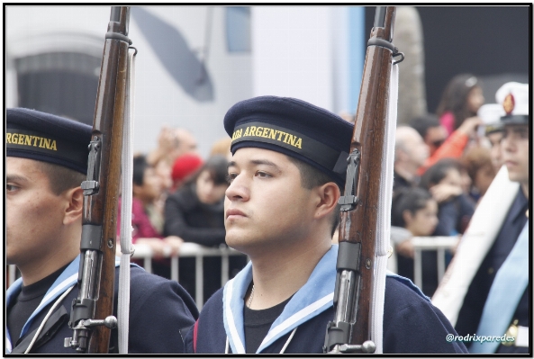 人 軍隊 アルゼンチン パレード
 写真