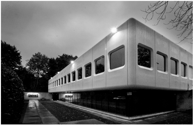 Black and white architecture sky night Photo