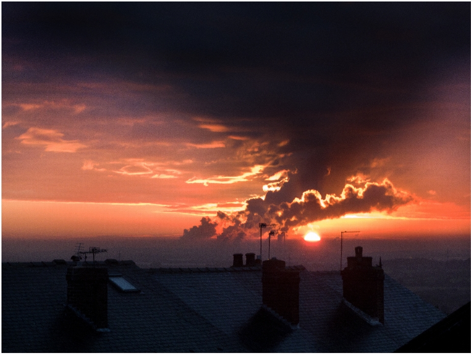 Landschaft horizont wolke himmel