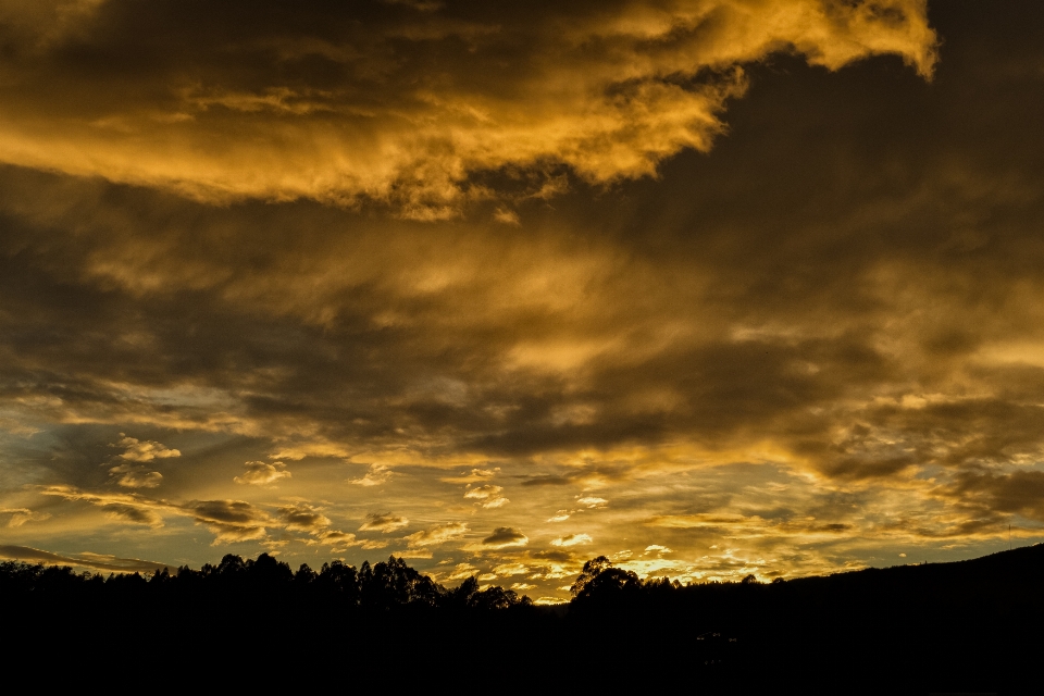 Landschaft horizont licht wolke