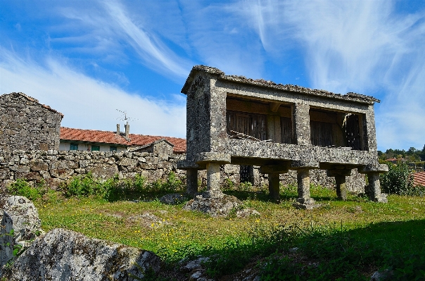 Foto Lanskap rock arsitektur rumah