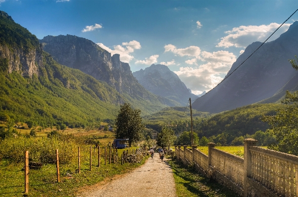 Landschaft natur gehen berg Foto