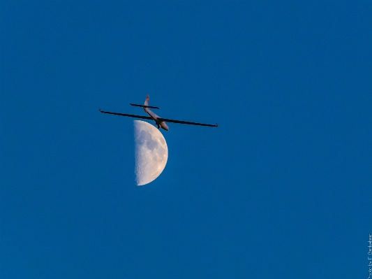 Wing sky wind airplane Photo