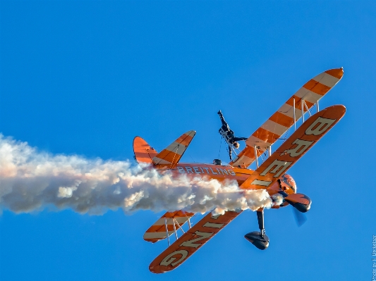 Wing sky airplane aircraft Photo