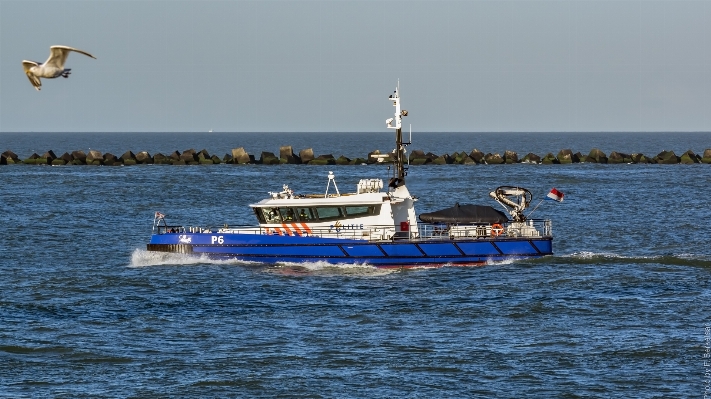 Sea coast boat vehicle Photo