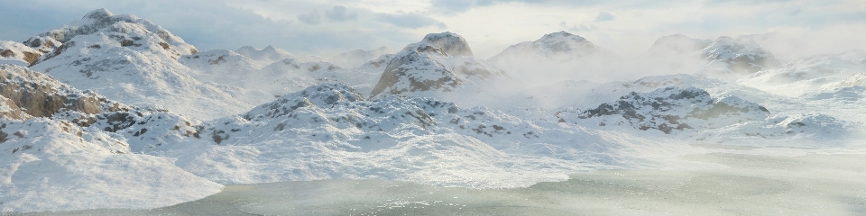 風景 自然 山 雪