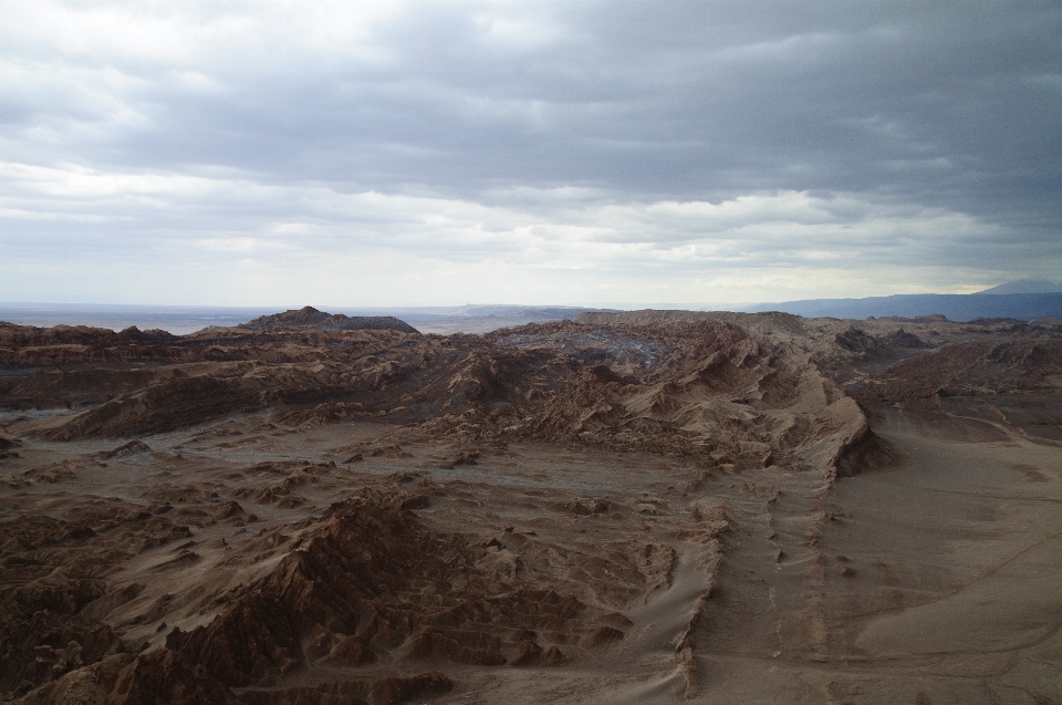 Landscape sand rock desert