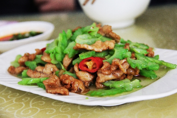 Foto Restaurante prato comida chinês