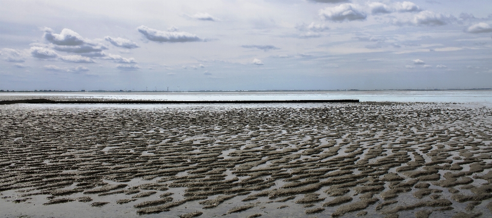 Pantai lanskap laut pesisir