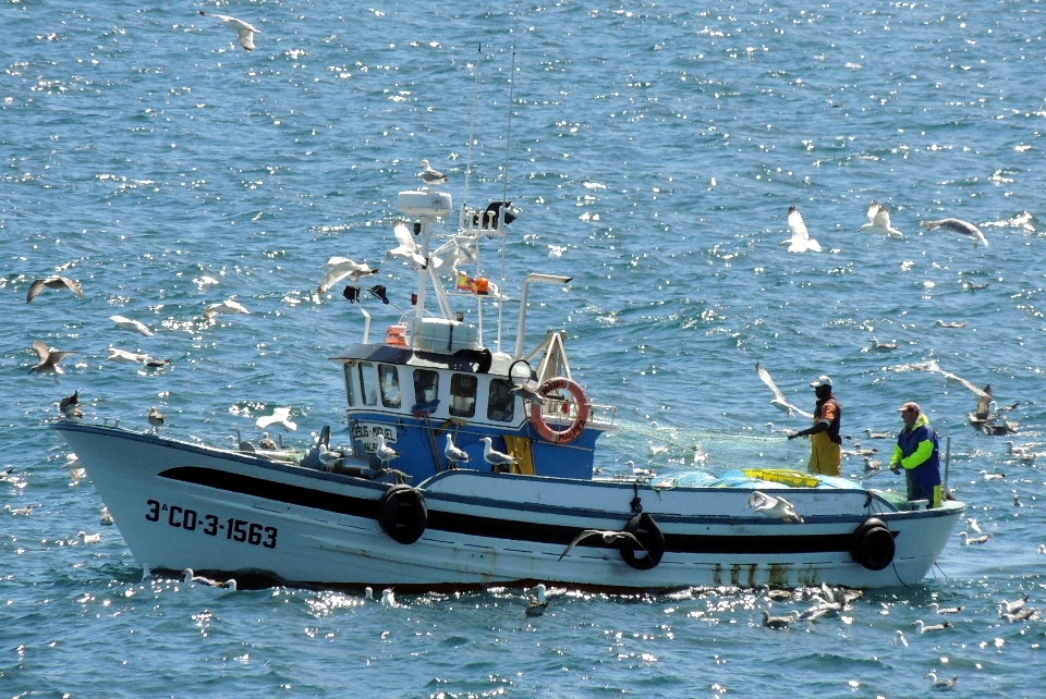 Mer côte bateau l'europe 