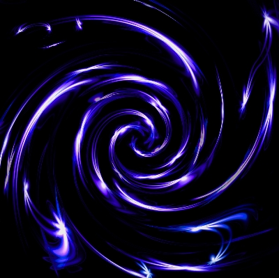 Light abstract spiral wave Photo