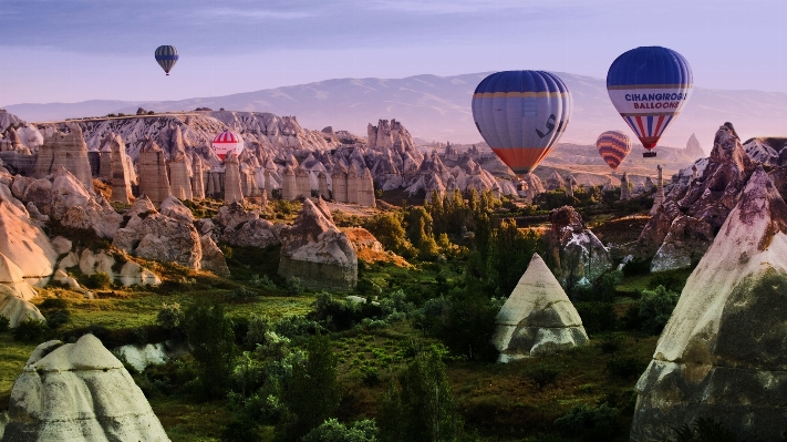 Nature hot air balloon travel aircraft Photo