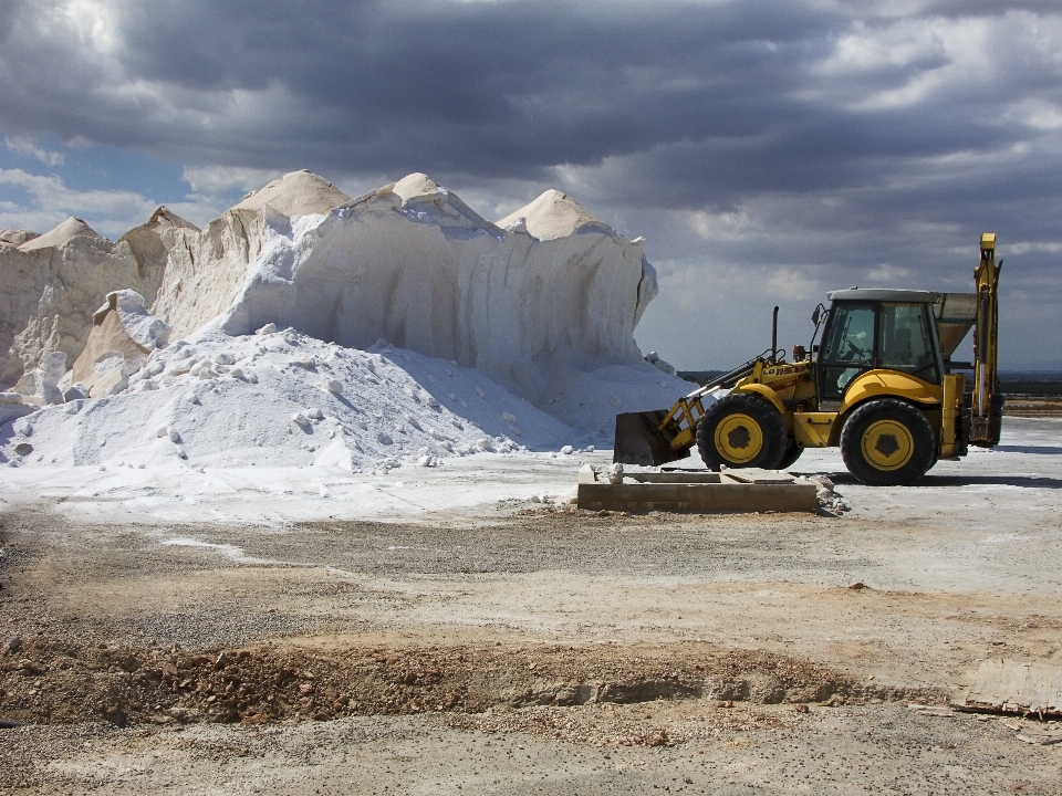 Natur sand berg schnee