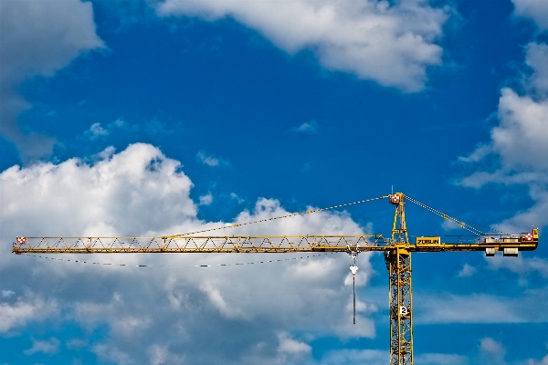 Foto Bekerja awan arsitektur langit