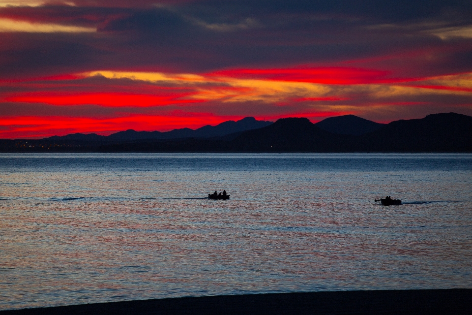 Pantai lanskap laut pesisir