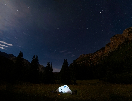 Nature mountain light sky Photo