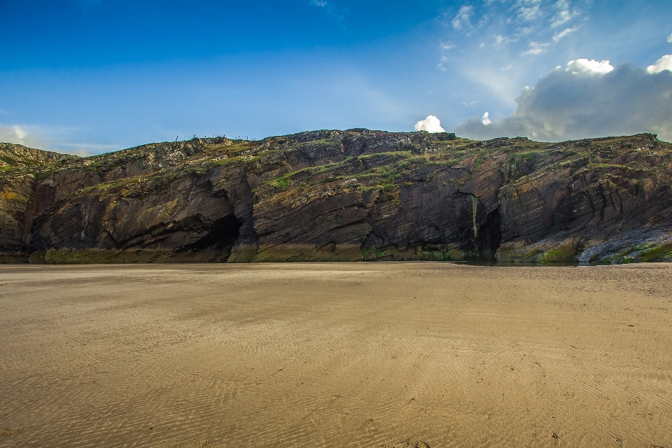 Beach landscape sea coast