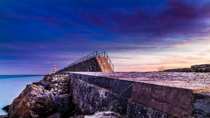 Beach sea coast rock Photo