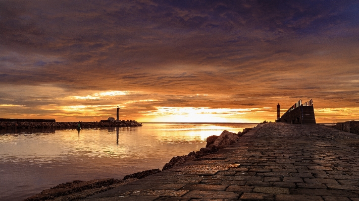 Beach landscape sea coast Photo