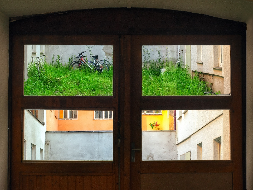 Madera casa ventana vaso