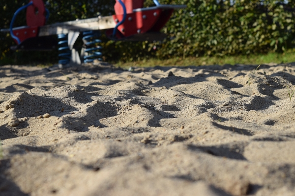 Sand soil playground leave Photo