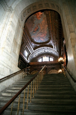 Architecture wood arch nyc Photo