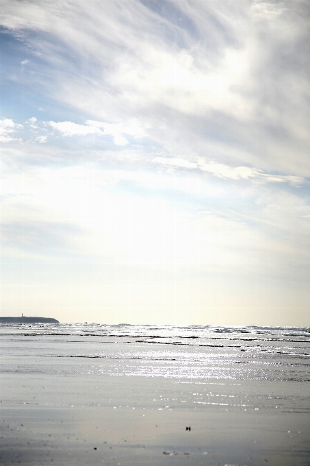 Plage mer côte sable