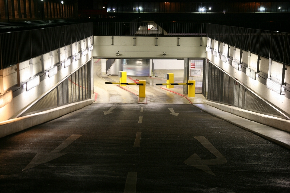 światło drewno noc parking