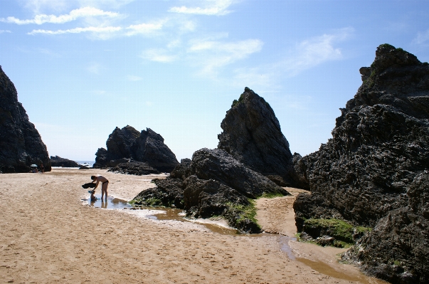 Beach landscape sea coast Photo